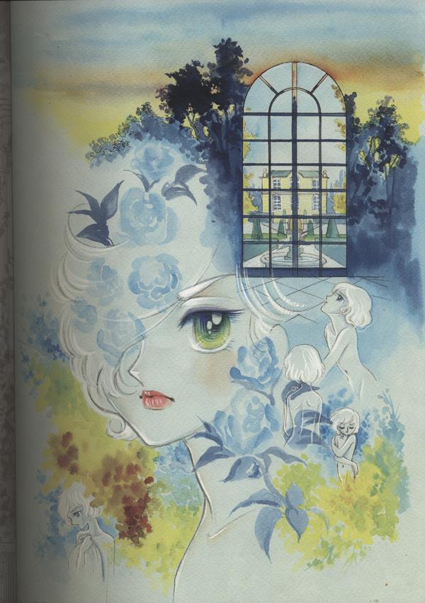 竹宮恵子 イラストポスター B4サイズ 竹宮恵子 風と木の詩-LE POEME…- 帯