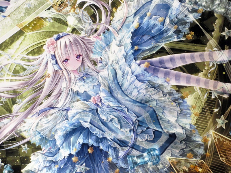 てぃんくる/はるかぜせつな カラー複製イラスト「Alice's twinkling