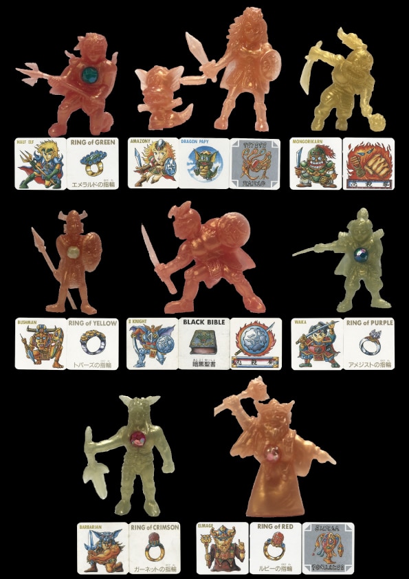 ネクロスの要塞レトロファンタジーフィギュアセット 希少 ネクロスの