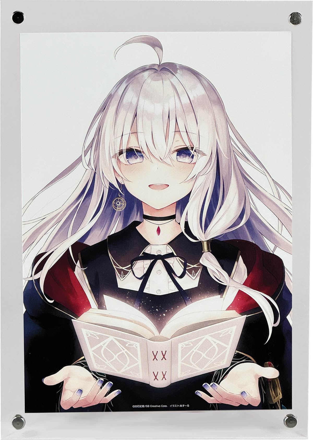 魔女の旅々 イレイナ アクリルプレート あずーる先生サイン入り風) 魔女の