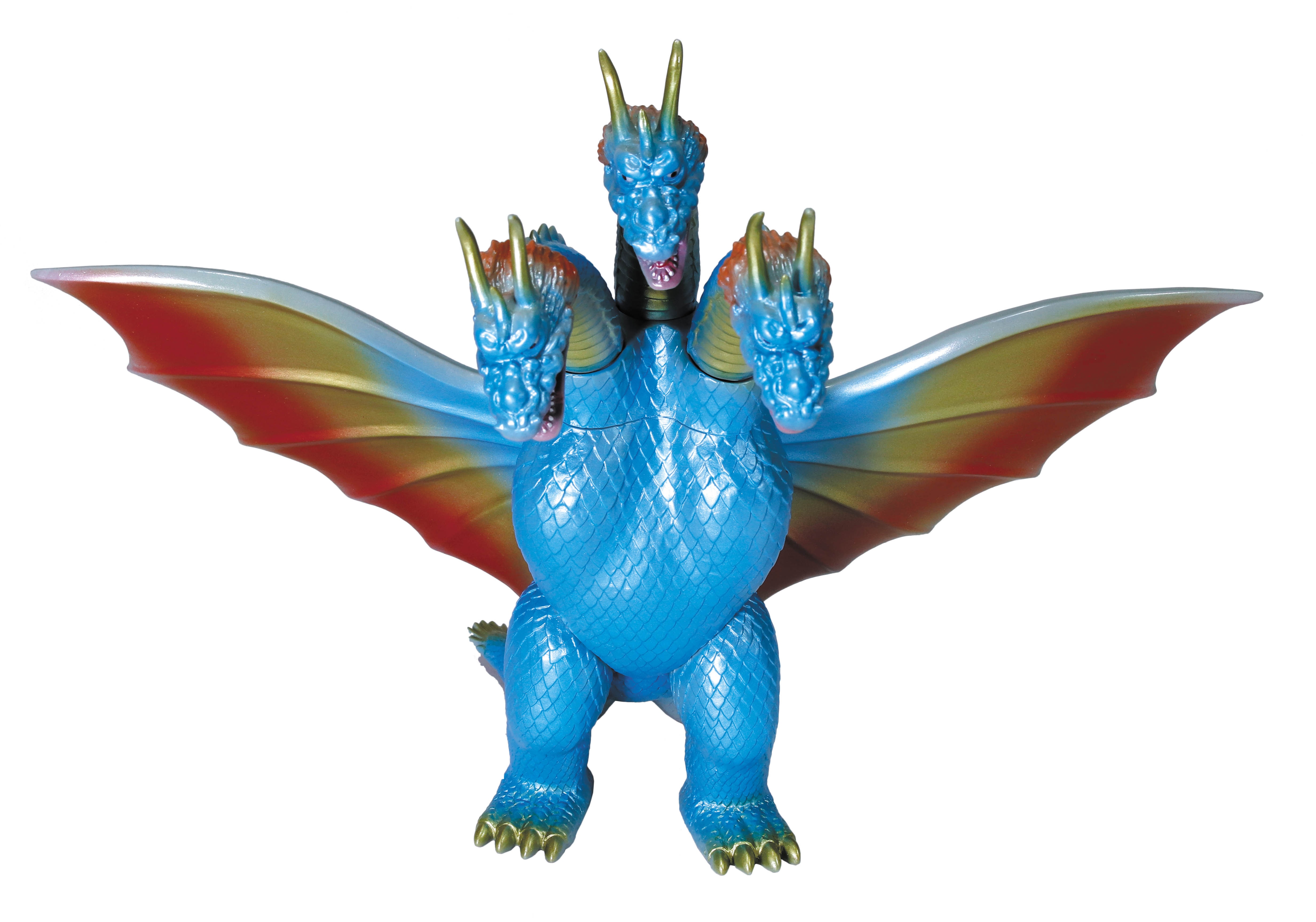 マーミット キングギドラ 灰成型 金青赤塗装