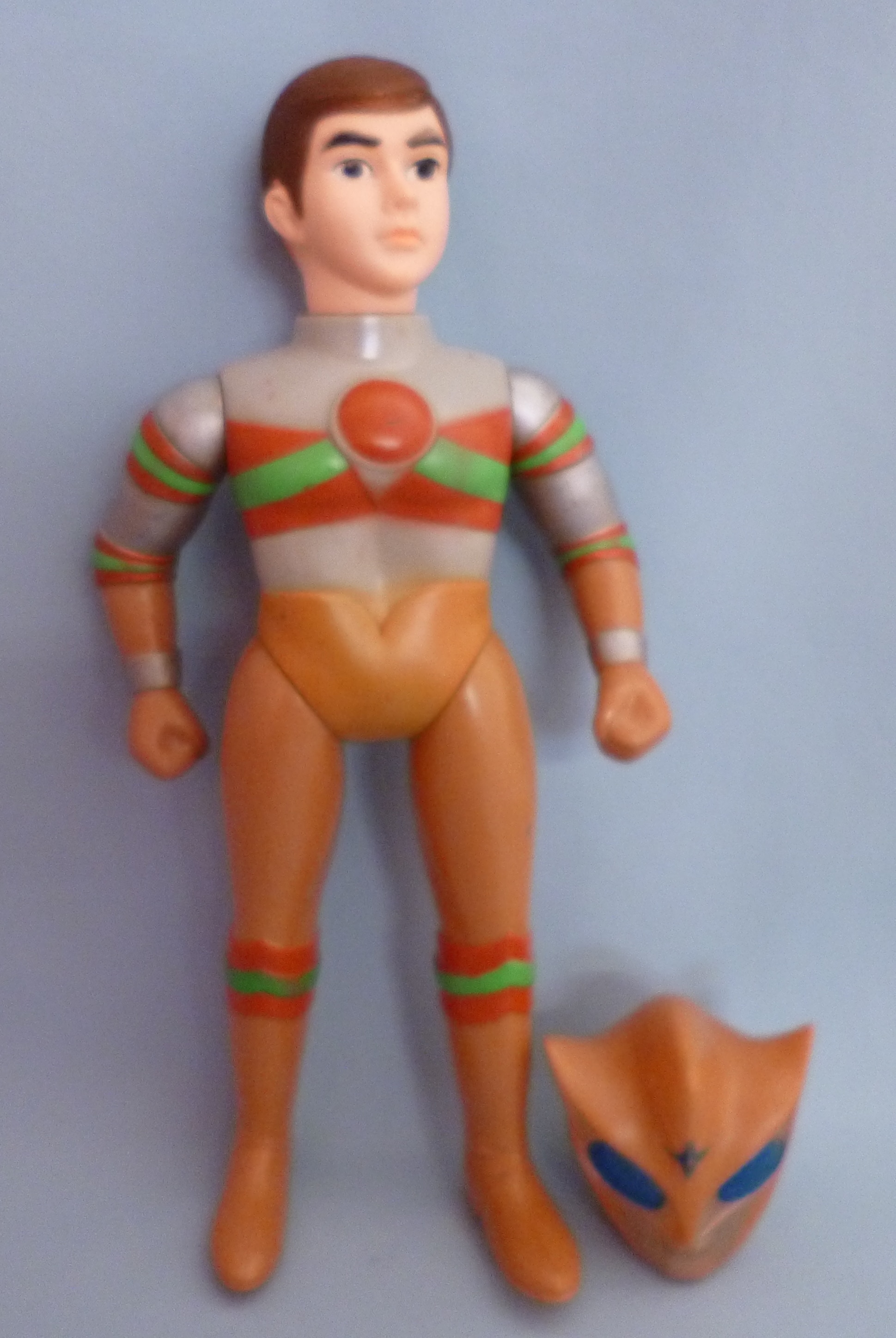 ブルマァク トリプルファイター マスク脱着ソフビ 本体約32cm