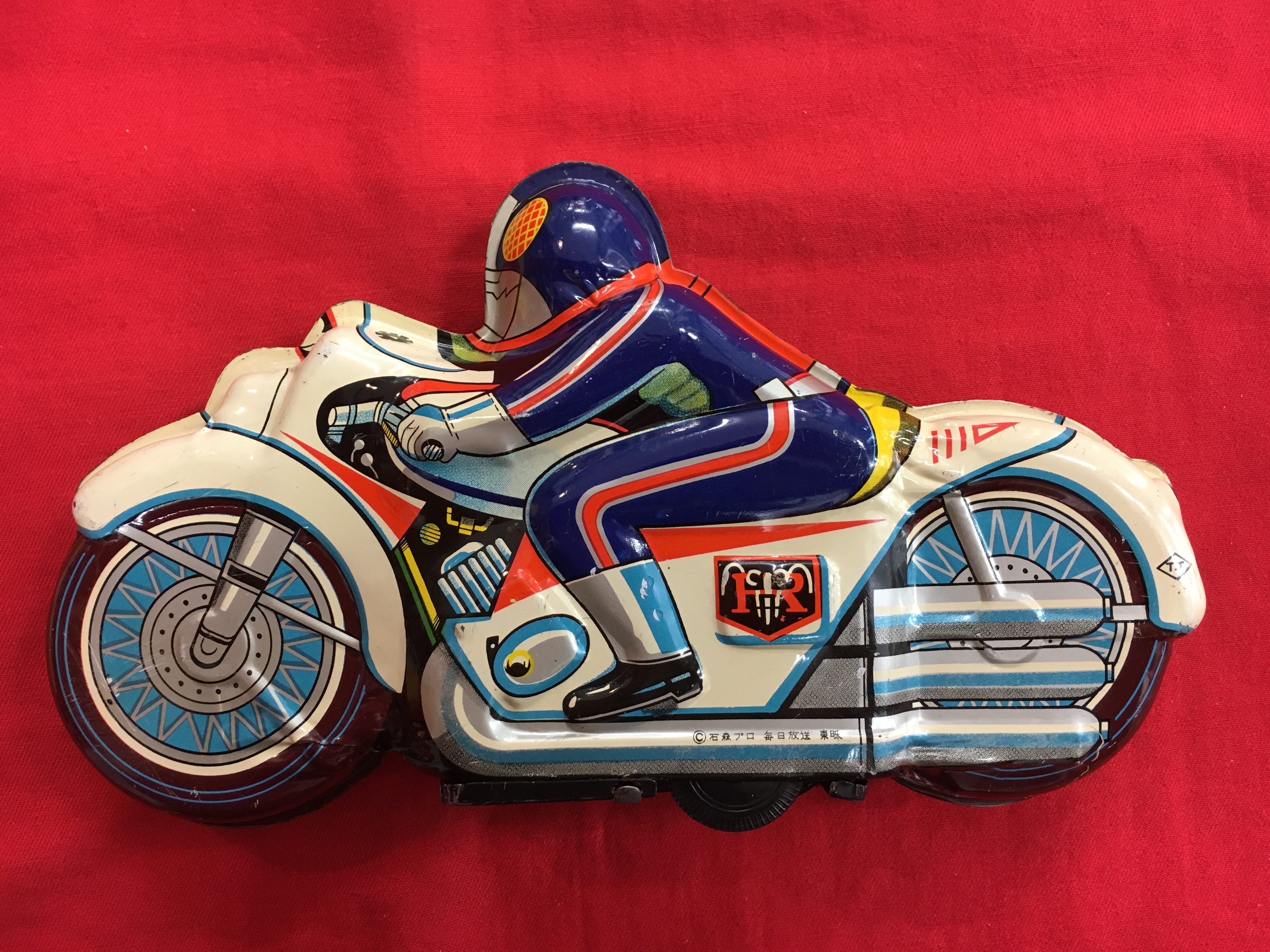タカトク フリクションブリキ 仮面ライダーバイク 220mm | まんだらけ