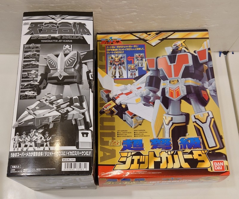 ジャンク】「鳥人戦隊ジェットマン」食玩 ミニプラ ジェットイカロス