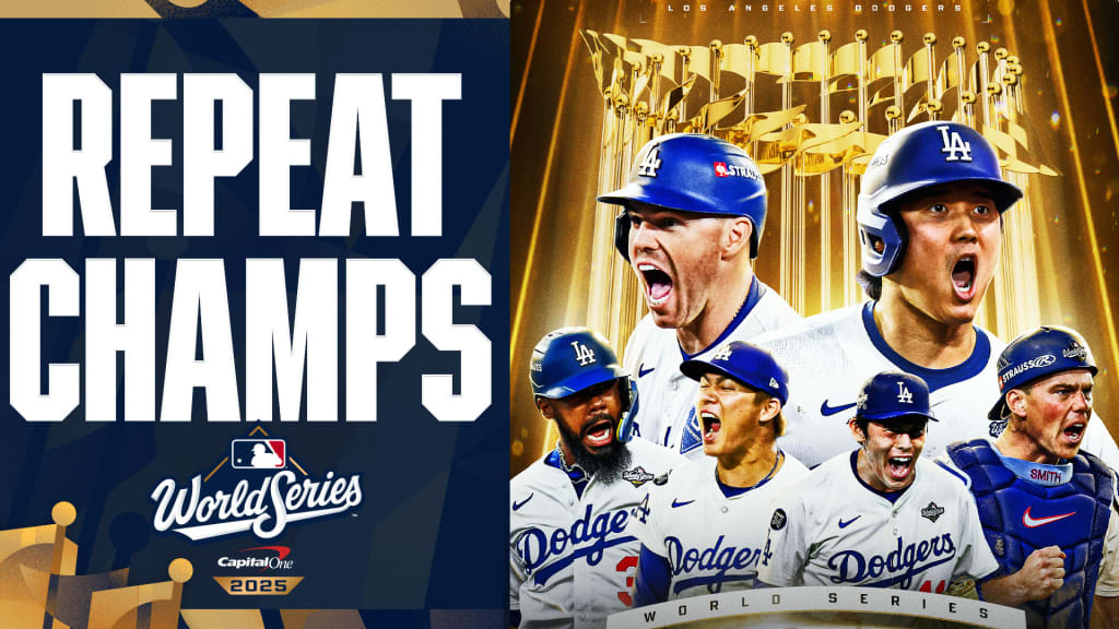 Dodgers win the 2025 World Series! | 11/01/2025 | MLB Japan