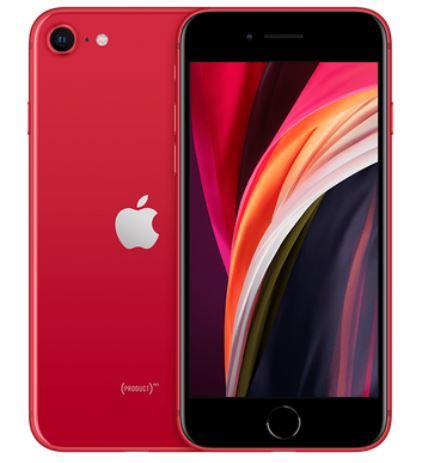 ムスビー｜未使用品 電池100％ iPhoneSE2 64GB Red SIMフリー 付属品