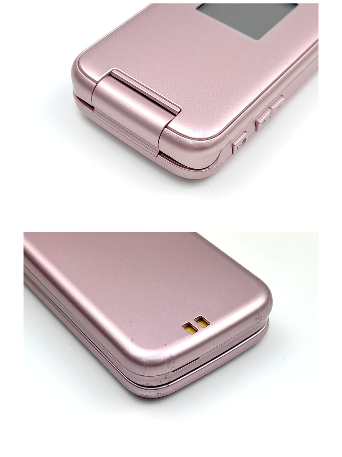 ムスビー｜docomo らくらくホン F-01M ピンク ガラホ ドコモ【らくらく