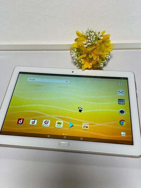 ムスビー｜SIMロック解除済み docomo d-01K HUAWEI dtab ゴールド 判定