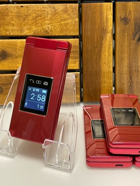 ムスビー｜新品同様 使用少 SIMフリー SoftBank かんたん携帯11 ピンク