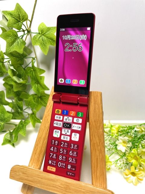 ムスビー｜使用少 SIMフリー SoftBank かんたん携帯11 ピンク A207SH