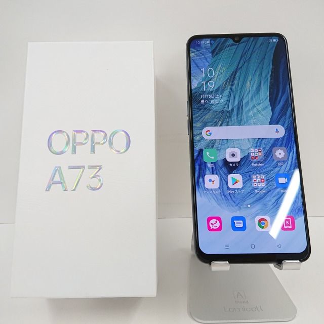 ムスビー｜OPPO A73 CPH2099 SIMフリー ネービーブルー n09806【OPPO