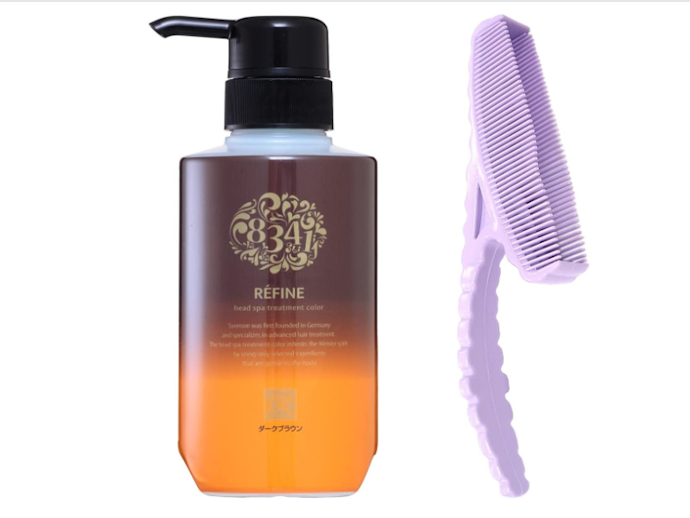 レフィーネ ヘッドスパ トリートメントカラー ナチュラルブラックを