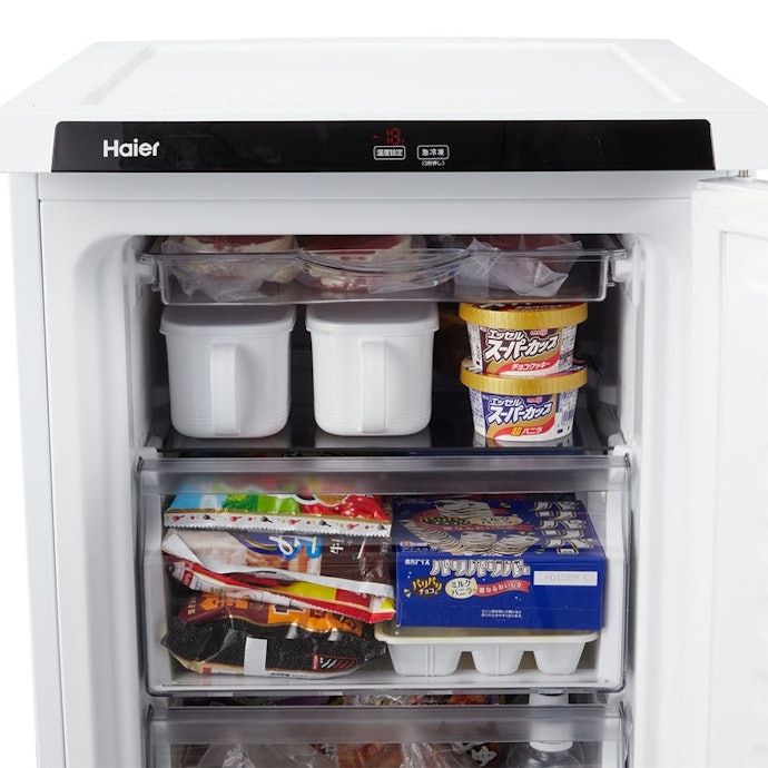 ハイアール 前開き式冷凍庫 JF-NU102Dをレビュー！クチコミ・評判をも