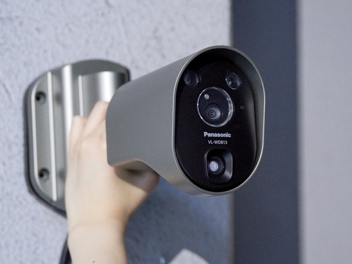 パナソニック センサーライト付屋外ワイヤレスカメラ VL-WD813Kを