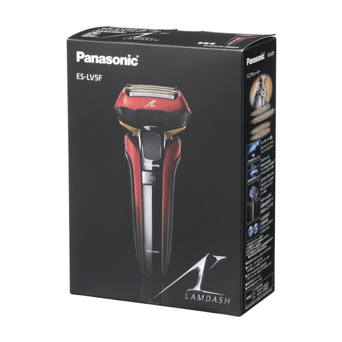 リニアシェーバー ラムダッシュ 5枚刃 ES-LV5F-Rをレビュー！クチコミ