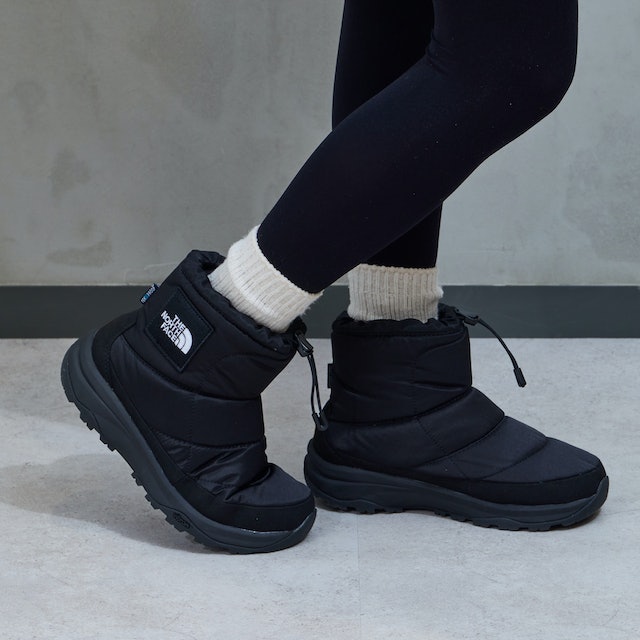 ザノースフェイス ヌプシ ブーティ ウォータープルーフをレビュー