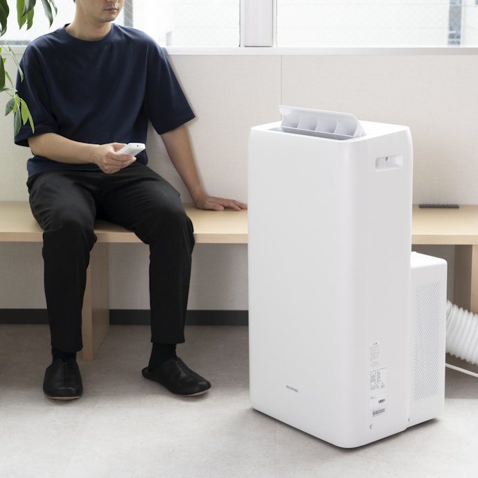 アイリスオーヤマ ポータブルクーラー冷暖2.8kW IPA-2821GHをレビュー