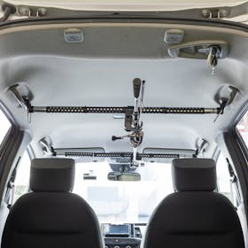 ヤック VISOA マルチグリップバー用ロッドホルダー フロント/リア