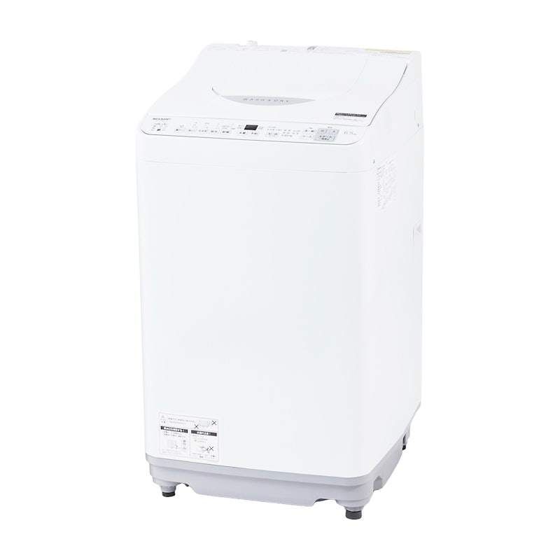 シャープ 縦型洗濯乾燥機 ES-TX6H-Wを検証レビュー！縦型洗濯乾燥機の
