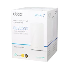 TP-Link BE22000 トライバンドメッシュWi-Fi 7ルーター Deco BE85を