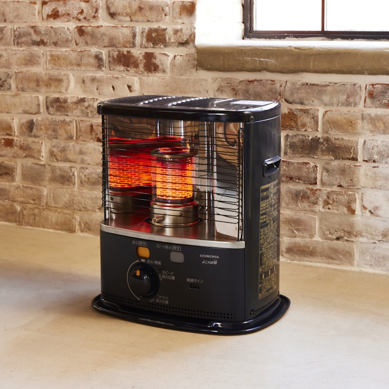 送料無料○2013年②◇コロナ ホワイト 石油ストーブ 安全ガード付き