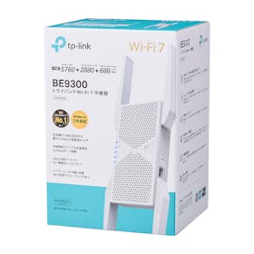 TP-Link BE9300 トライバンドWi-Fi 7中継器 RE655BEを検証レビュー！Wi