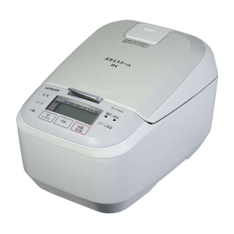 日立 圧力＆スチーム IH炊飯器 5.5合炊き RZ-X100DMをレビュー