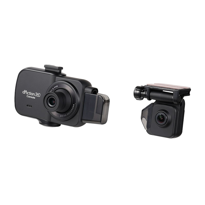 コムテック 前後2カメラドライブレコーダー ZDR037をレビュー