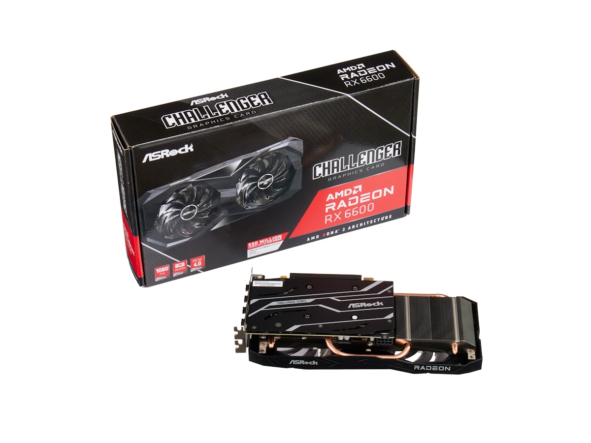 ASRock AMD RX 6600 グラフィックボード 8GB（元箱付き） Amazon