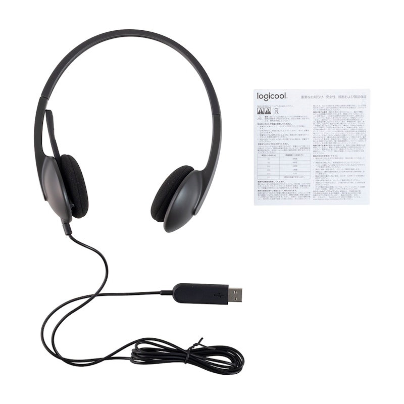 ロジクール H340 USBパソコンヘッドセット H340Rをレビュー！クチコミ