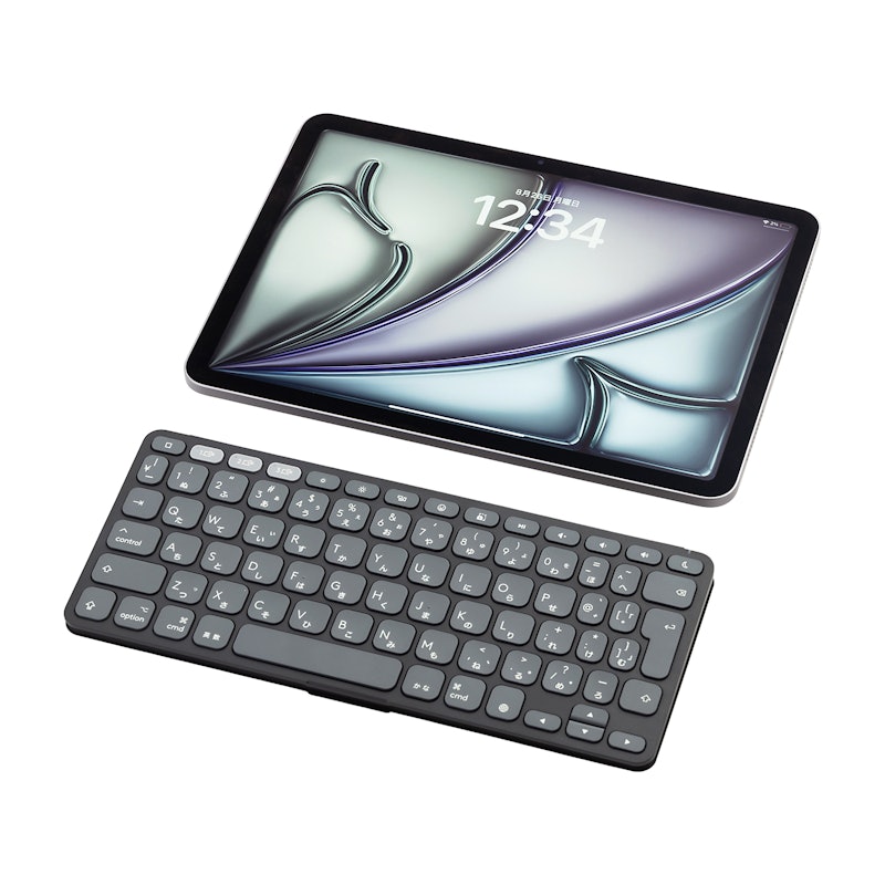 ロジクール Logicool Keys-To-Go 2 for iPad ‎iK1043GRAを検証レビュー