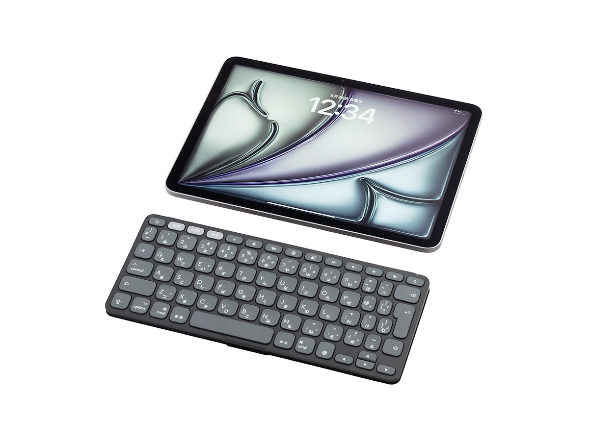 ロジクール Logicool Keys-To-Go 2 for iPad ‎iK1043GRAを検証レビュー