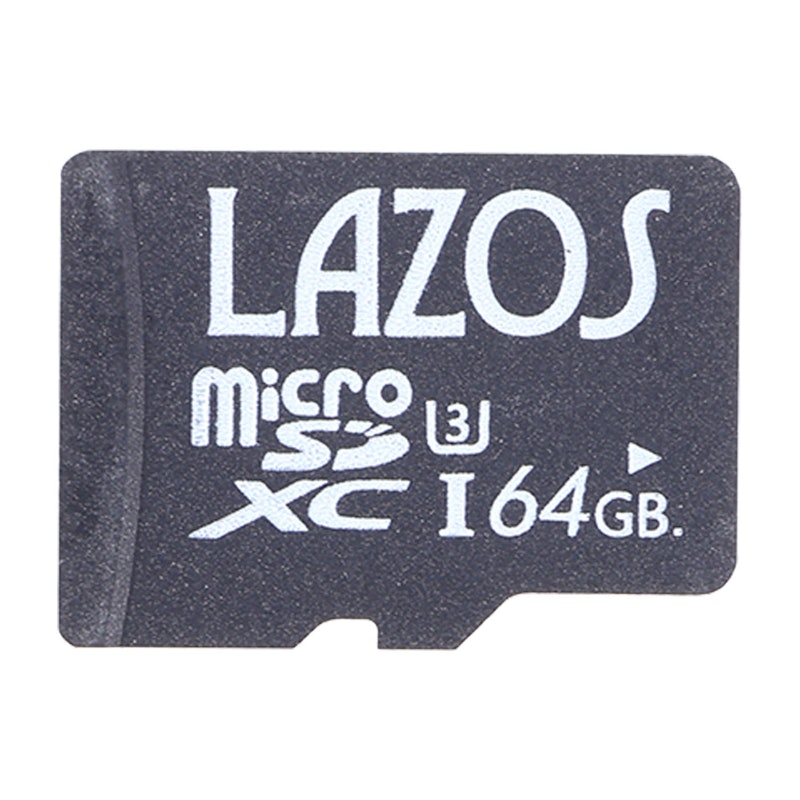 リーダーメディアテクノ LAZOS microSDXCメモリーカード L-B64MSD10-U3
