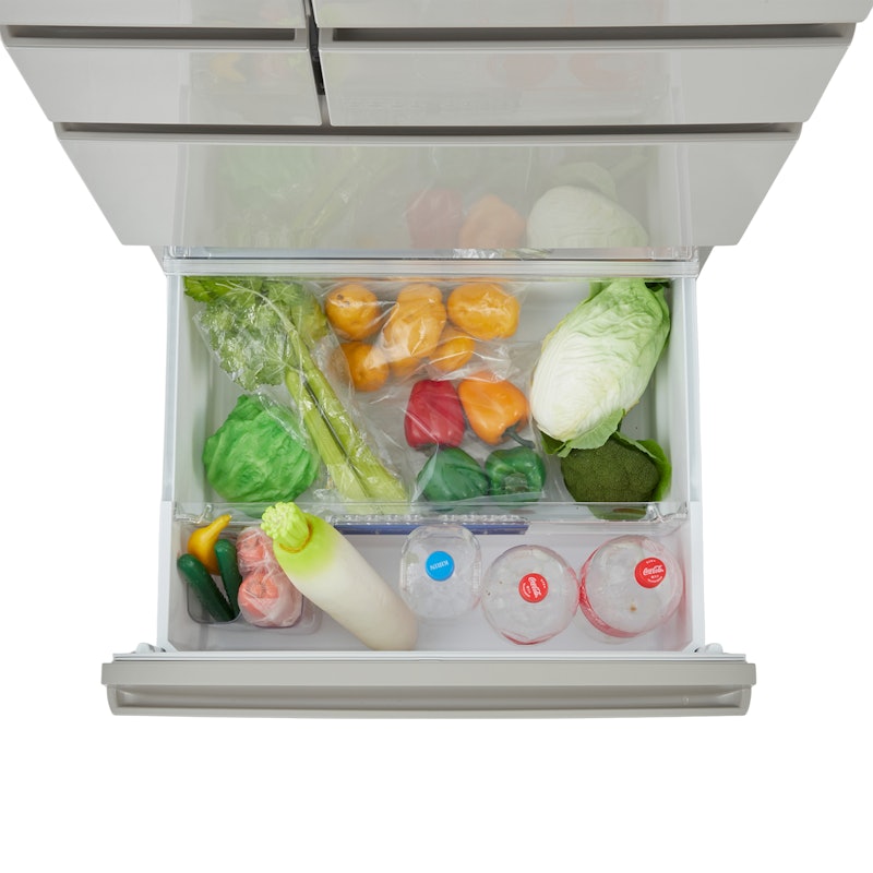 Panasonic 5ドア 冷蔵庫 NR-E507EXL-W 501L 左開き Panasonic 5ドア