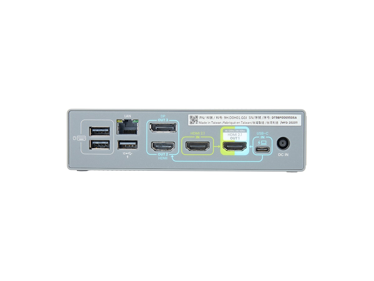 BenQ beCreatus DP1310 13-in-1 ハイブリッドドッキングステーションの