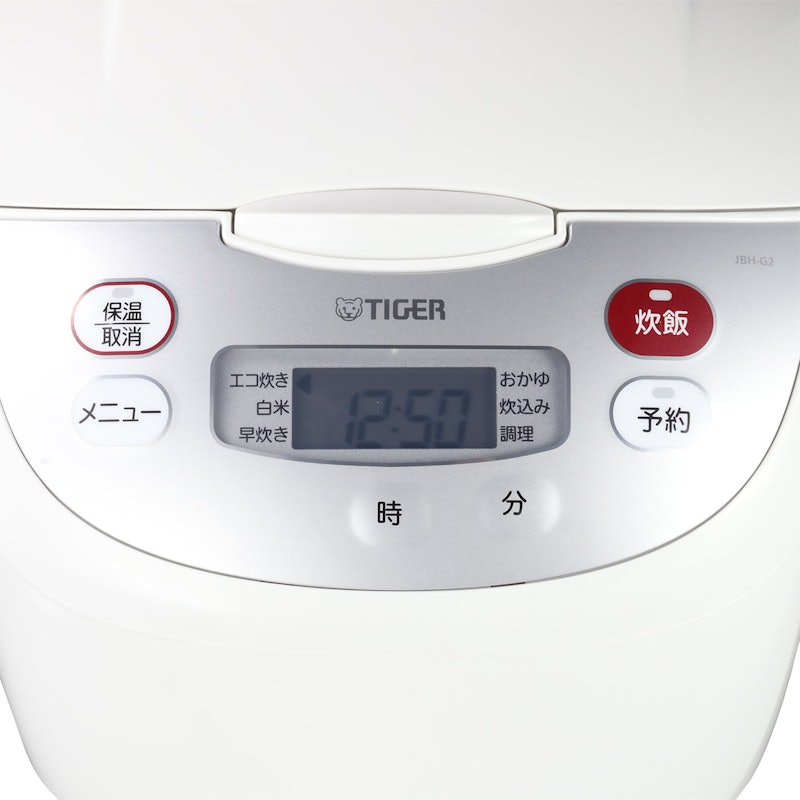 タイガー魔法瓶 炊きたて マイコン炊飯ジャー JBH-G182を検証レビュー