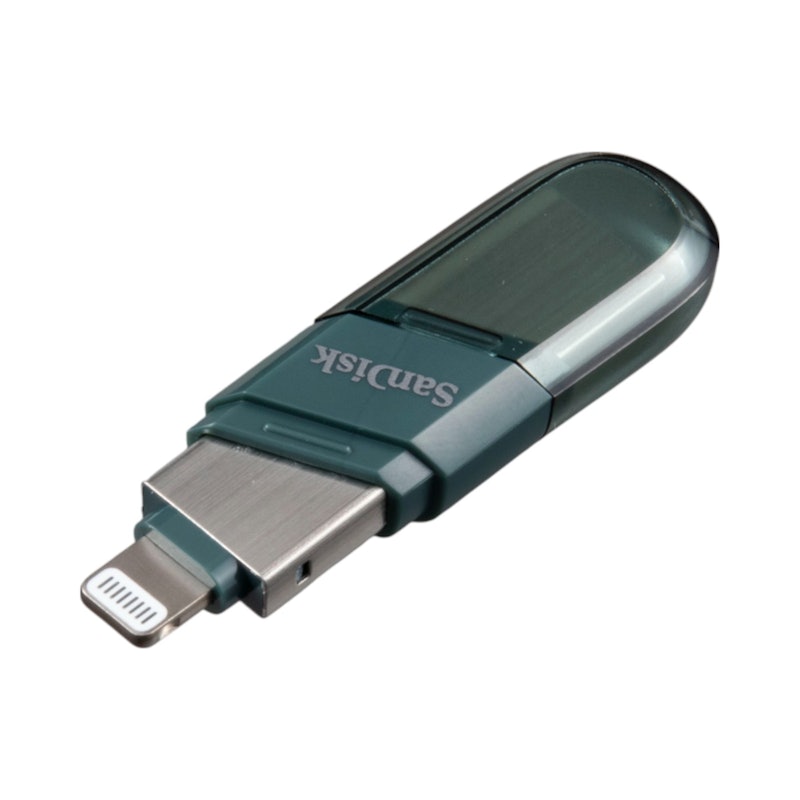 Sandisk iXpand Flash Drive Flip SDIX90N-128G-ZN6NEを検証レビュー