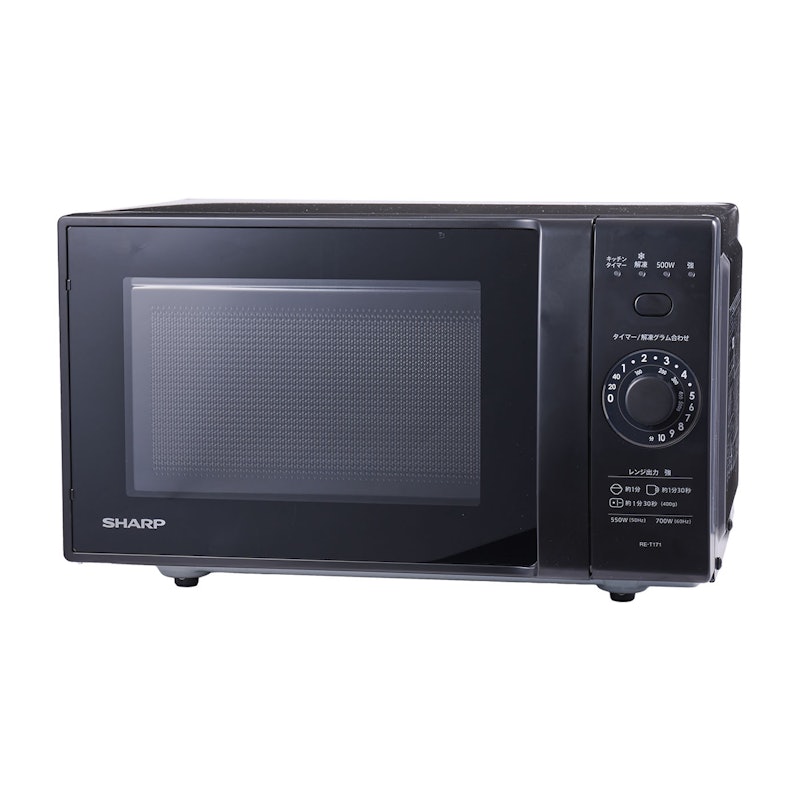 シャープ 単機能レンジ RE-T171を検証レビュー！単機能電子レンジの