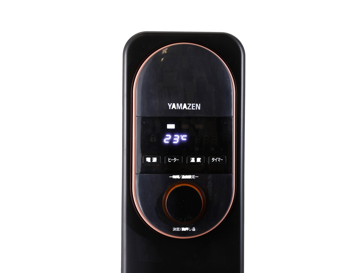 山善 温度センサー搭載オイルレスヒーター DOL-J12をレビュー