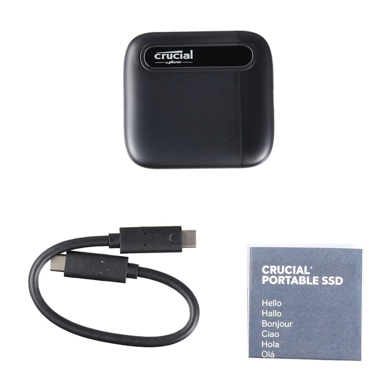 Micron Technology Crucial X6 Portable SSD CT4000X6SSD9を検証