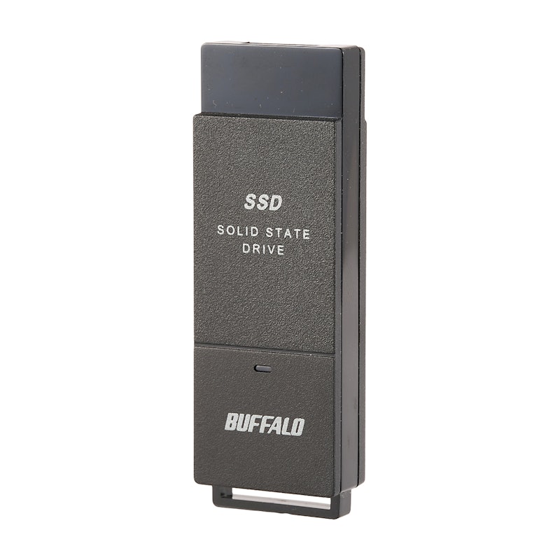 バッファロー BUFFALO 外付けSSD SSD-PUT1.0U3-BKCを検証レビュー！外