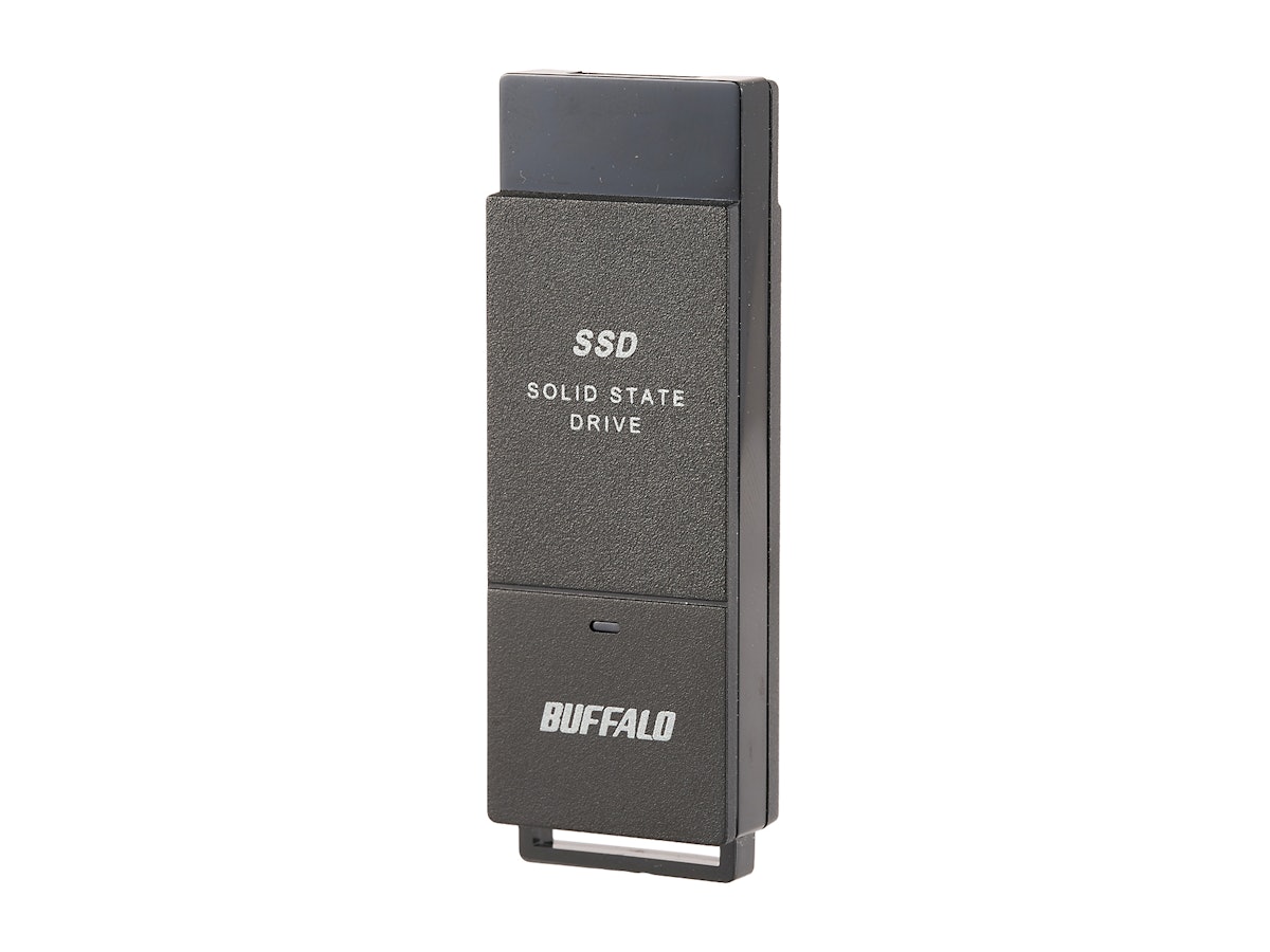 バッファロー BUFFALO 外付けSSD SSD-PUT1.0U3-BKCを検証レビュー！外