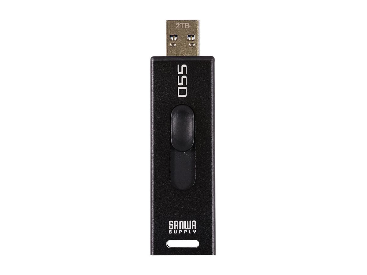 サンワサプライ USB3.2 Gen2スティック型SSD 600-USSD2TBSを検証