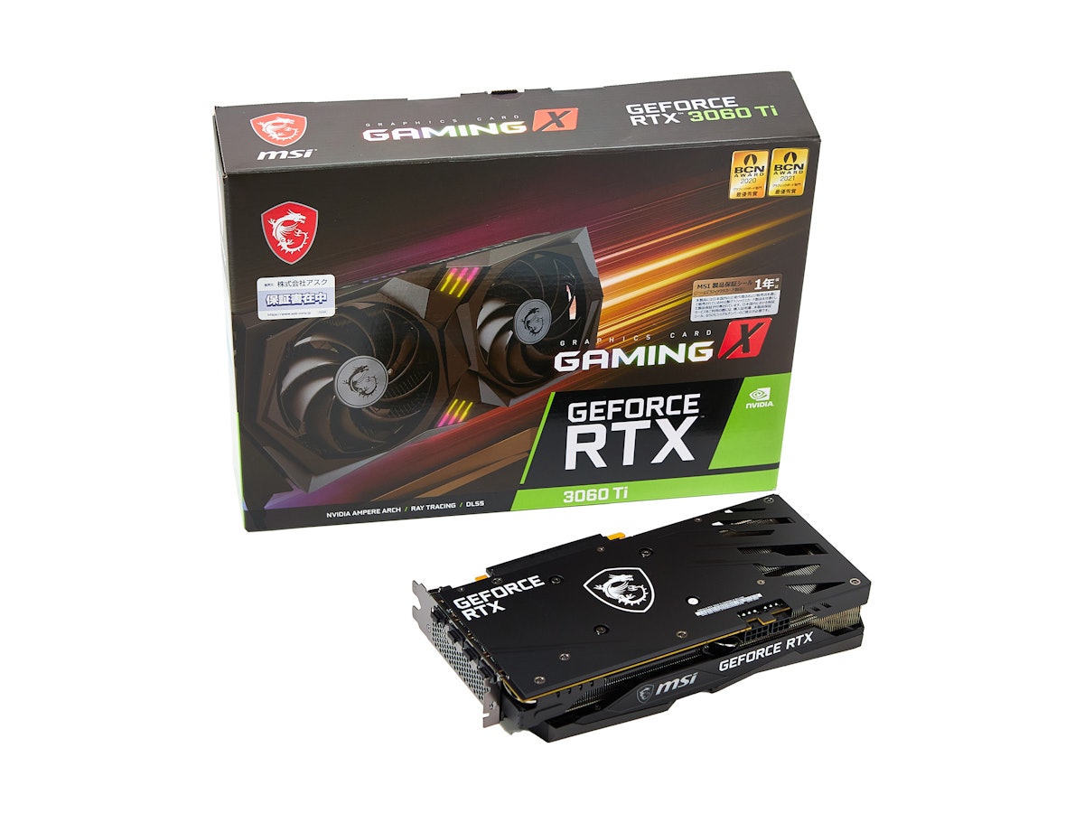 MICRO-STAR INTERNATIONAL MSI GeForce RTX 3060 Ti GAMING X 8G LHRを