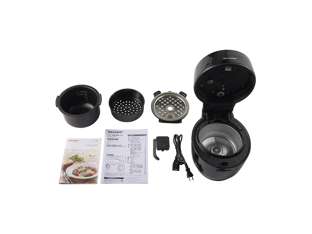 シャープ ヘルシオ ホットクック KN-HW10Gをレビュー！クチコミ・評判