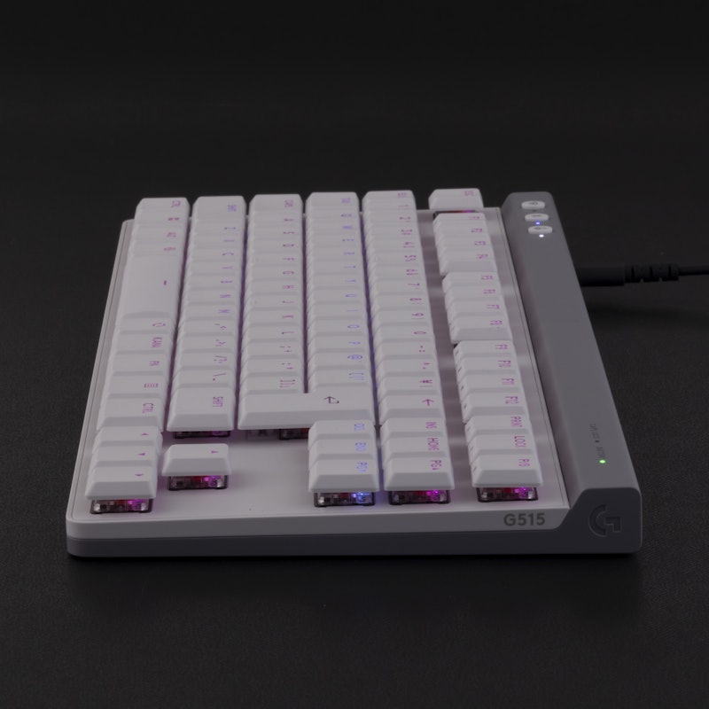 ロジクール Gシリーズ G515 LIGHTSPEED TKL G515-WL-LNWHを検証