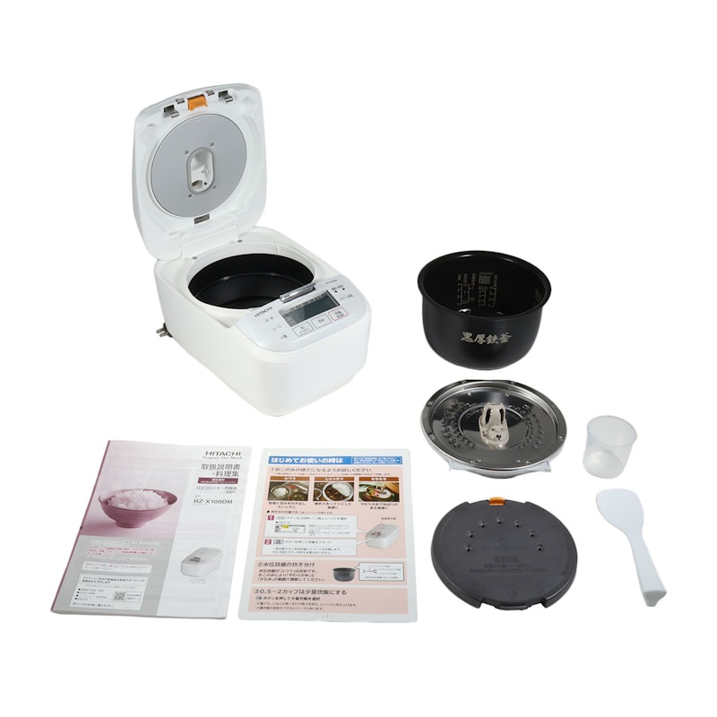 日立 圧力＆スチーム IH炊飯器 5.5合炊き RZ-X100DMをレビュー