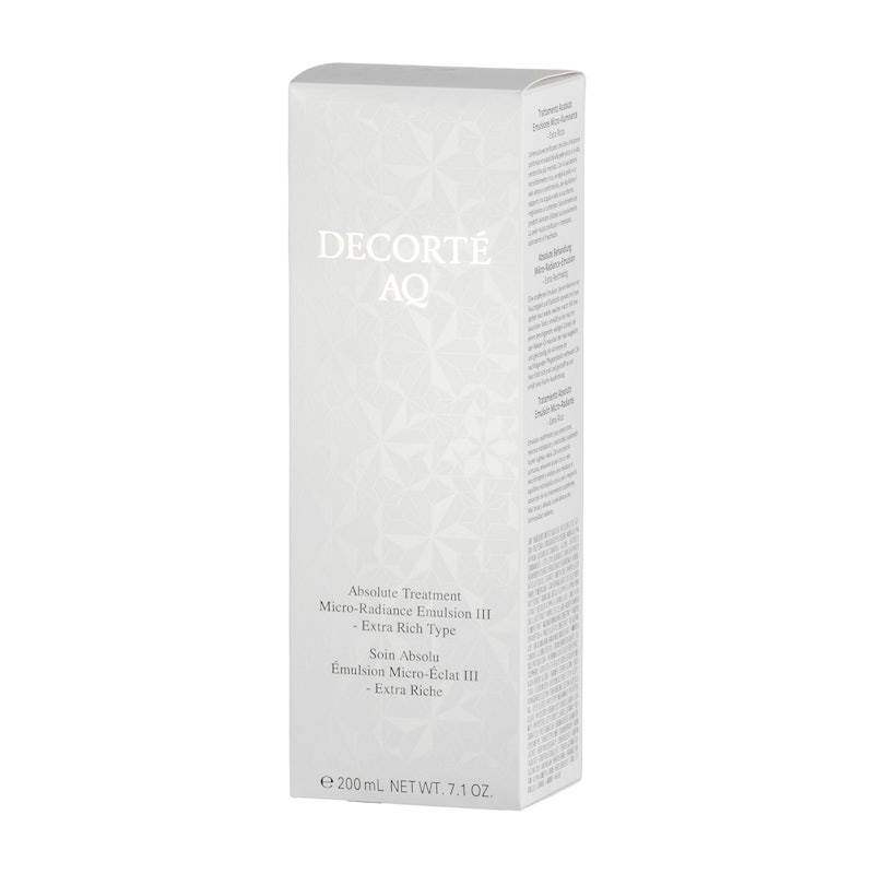 コーセー AQ アブソリュート エマルジョン マイクロラディアンス IIIを