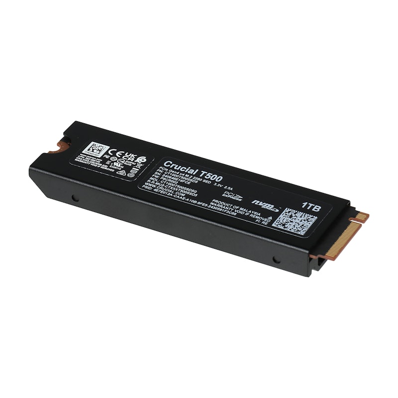 Crucial T500 ヒートシンク付き CT1000T500SSD5JPを検証レビュー！PS5