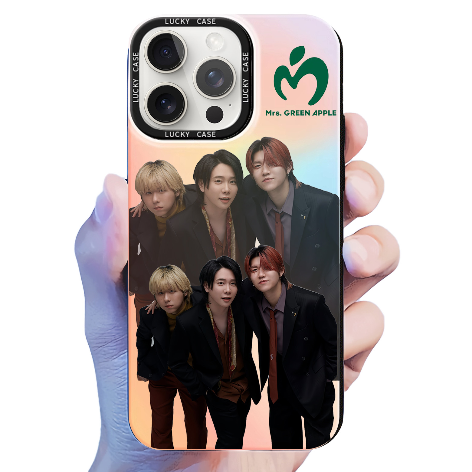 Mrs. GREEN APPLE メメル ミセス スマホクリアケース Mrs. GREEN APPLE